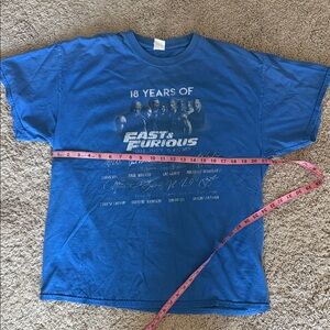 Blue Fast & Furious T-Shirt
